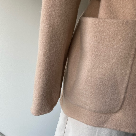 BA&SH Blame Belted Brushed Wool Short Coat - 1 (S) - Picture 10 of 15